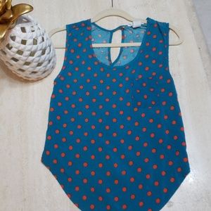 Super cute open back tank